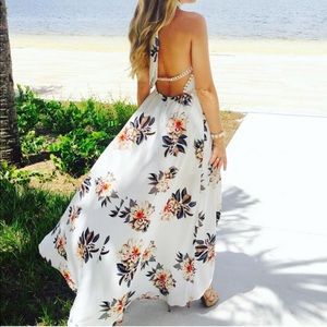 Stunning Luxxel Halter Dress NWT